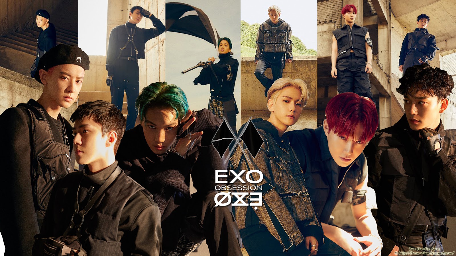 exo wallpaper,social group,cool,photography,team,collage