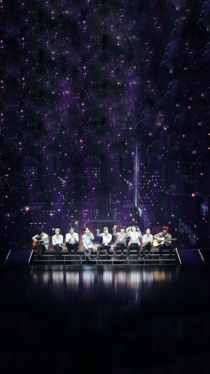 exo wallpaper,purple,sky,stage,night,darkness