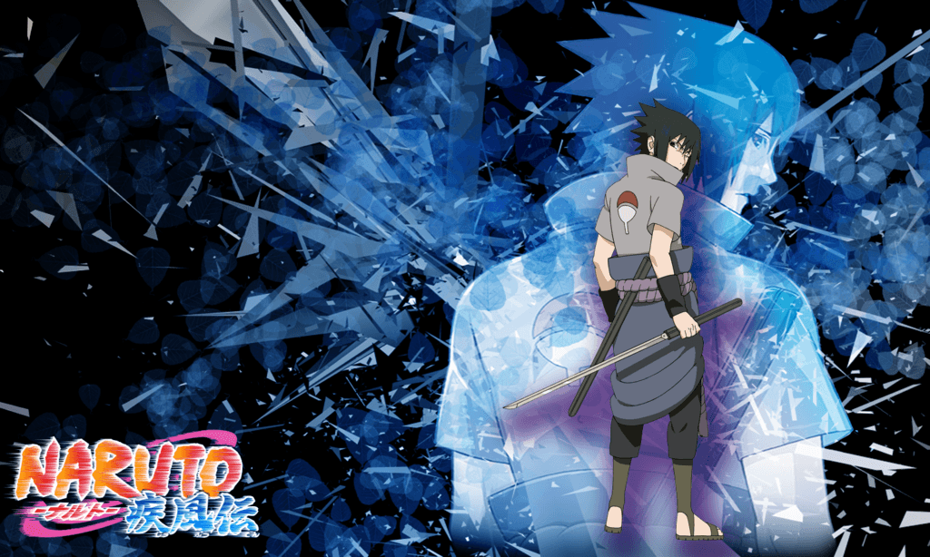 sasuke wallpaper,anime,cg artwork,graphic design,black hair,graphics
