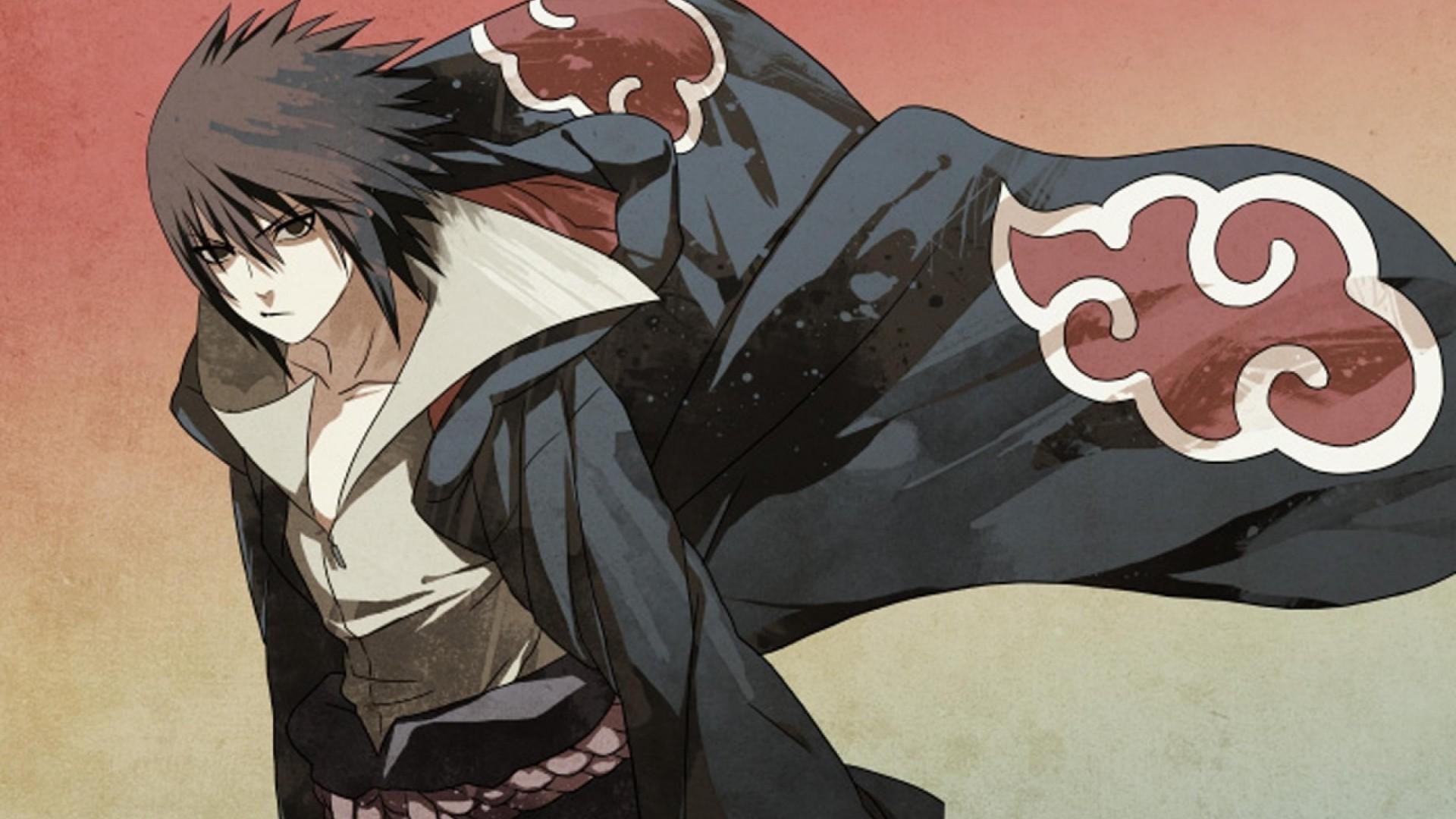 sasuke wallpaper,cartoon,anime,cg artwork,black hair,long hair