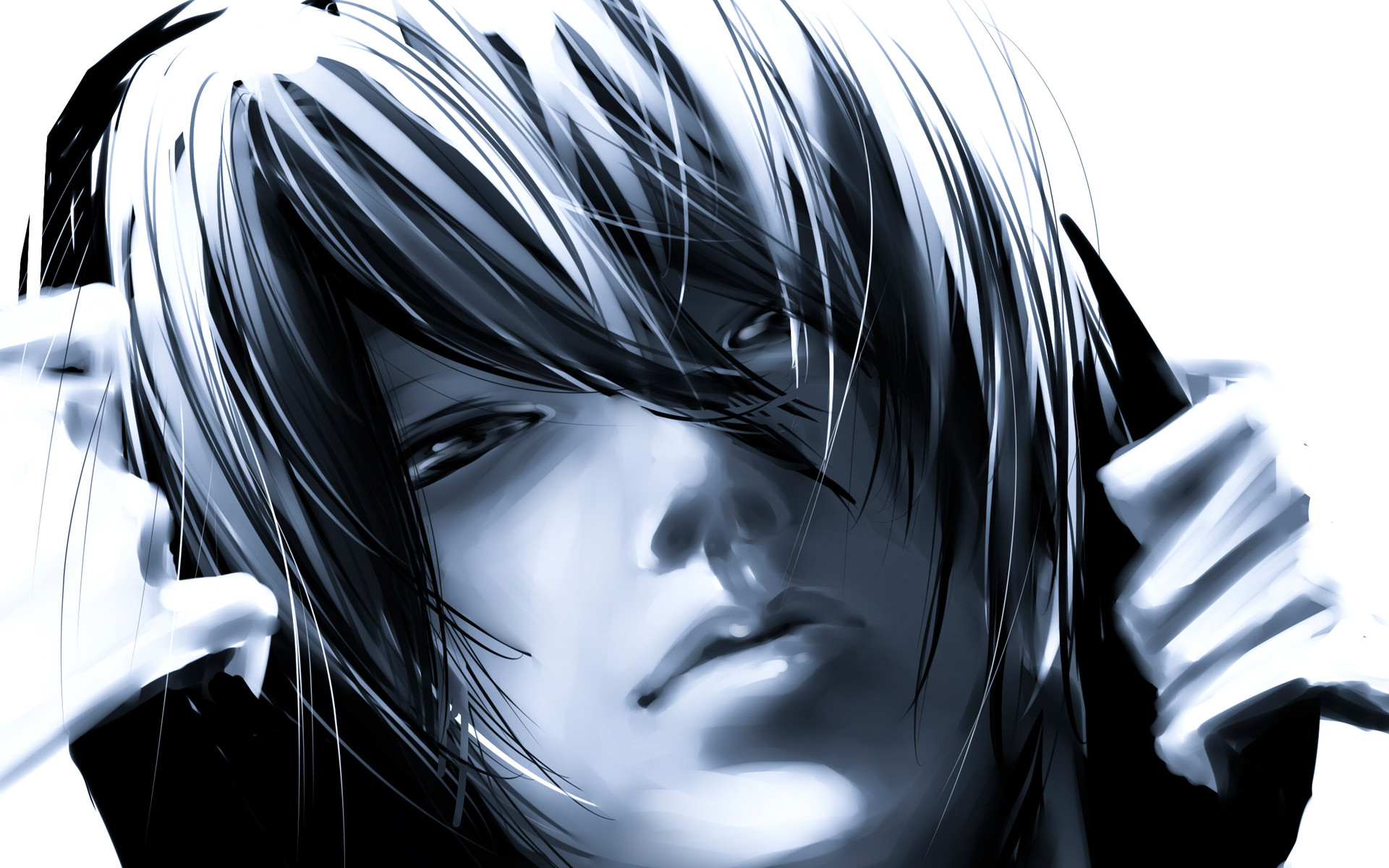 gambar wallpaper keren,cabello,cara,peinado,cabeza,cg artwork