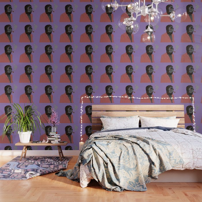 hipster wallpaper,wall,room,bedroom,furniture,interior design