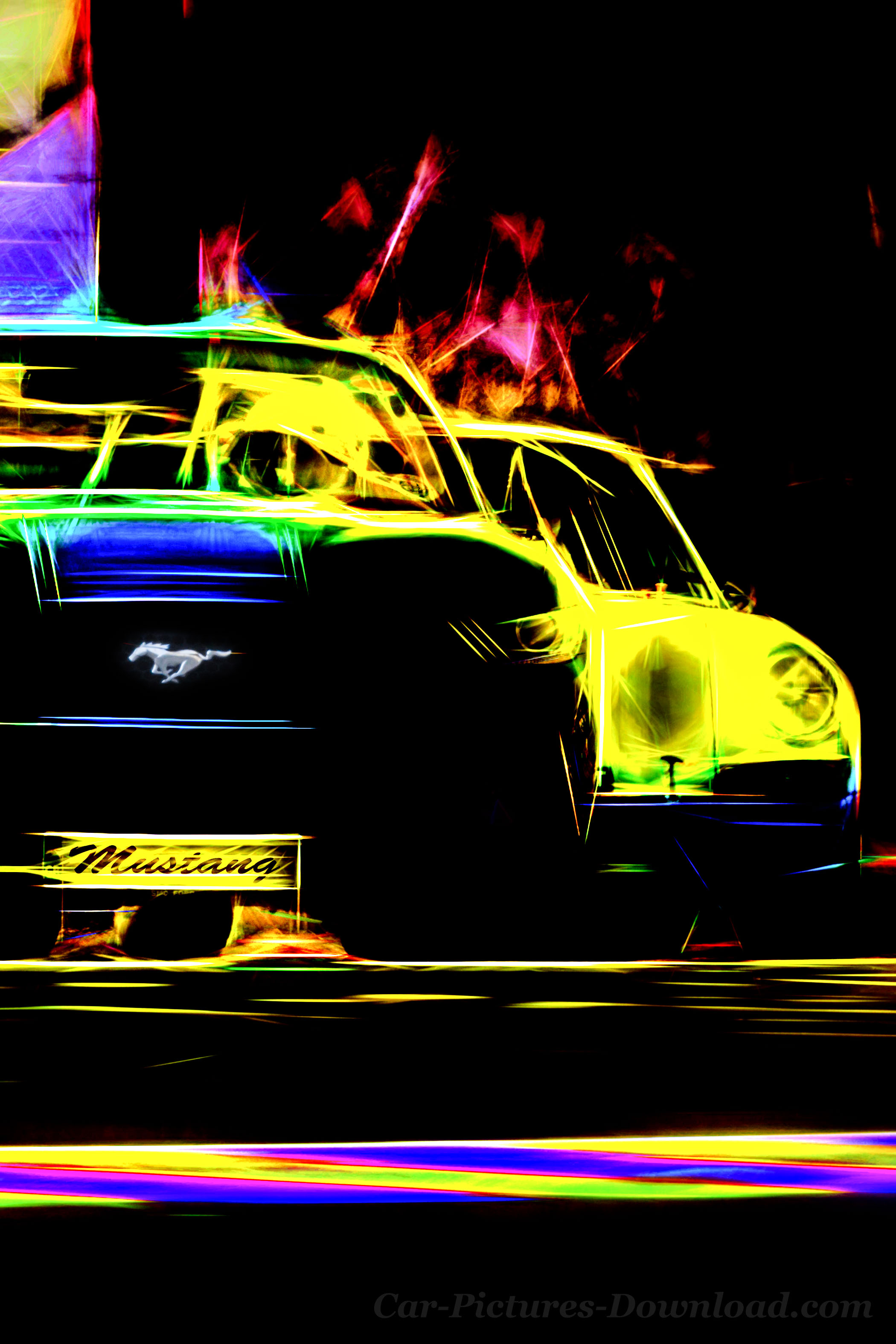 ultra hd wallpaper,fahrzeug,auto,gelb,neon ,sportwagenrennen