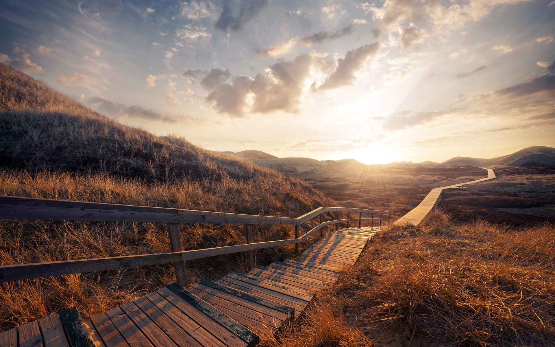 tema wallpaper,himmel,natürliche landschaft,natur,wolke,morgen