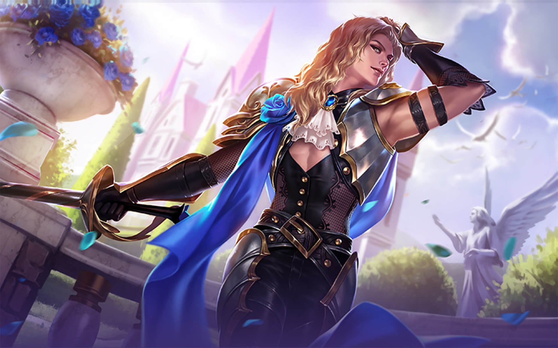 mobile legend wallpaper,cg artwork,long hair,anime,games,fictional character