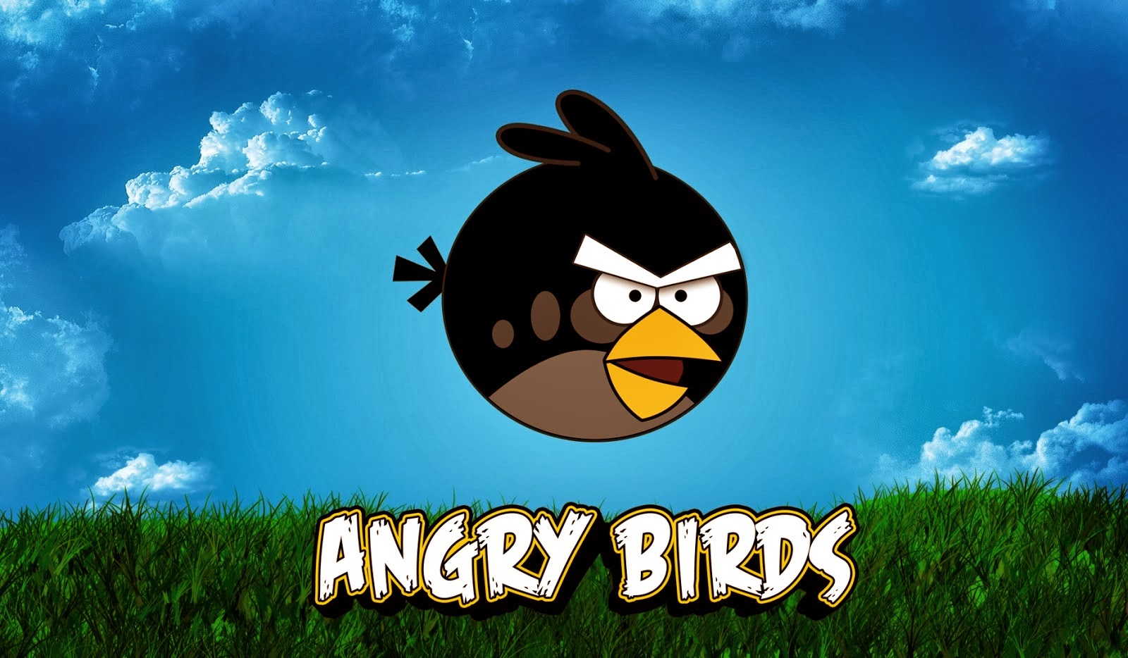 fond d'écran lucu,dessin animé,angry birds,dessin animé,logiciel de jeu vidéo,ciel