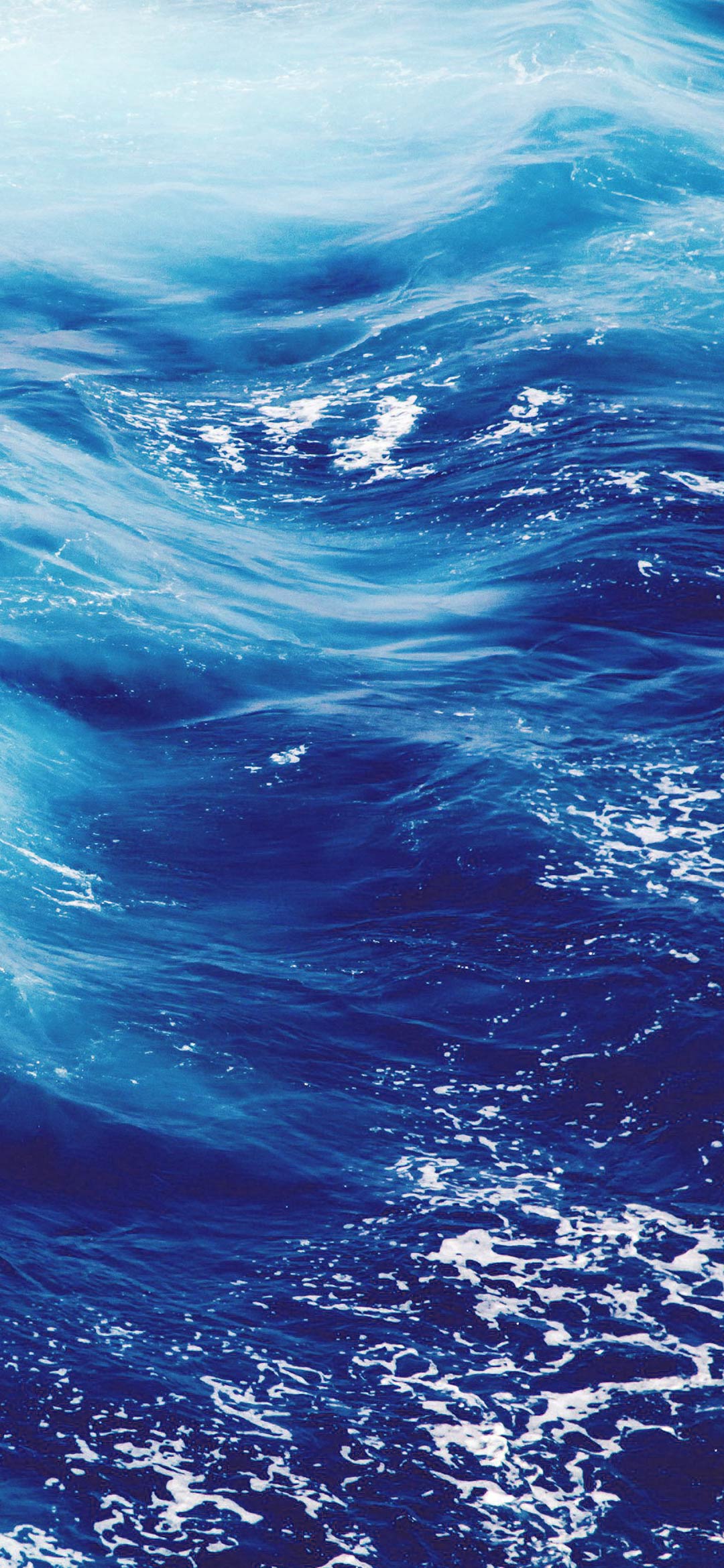 mi wallpaper,wave,blue,water,ocean,wind wave