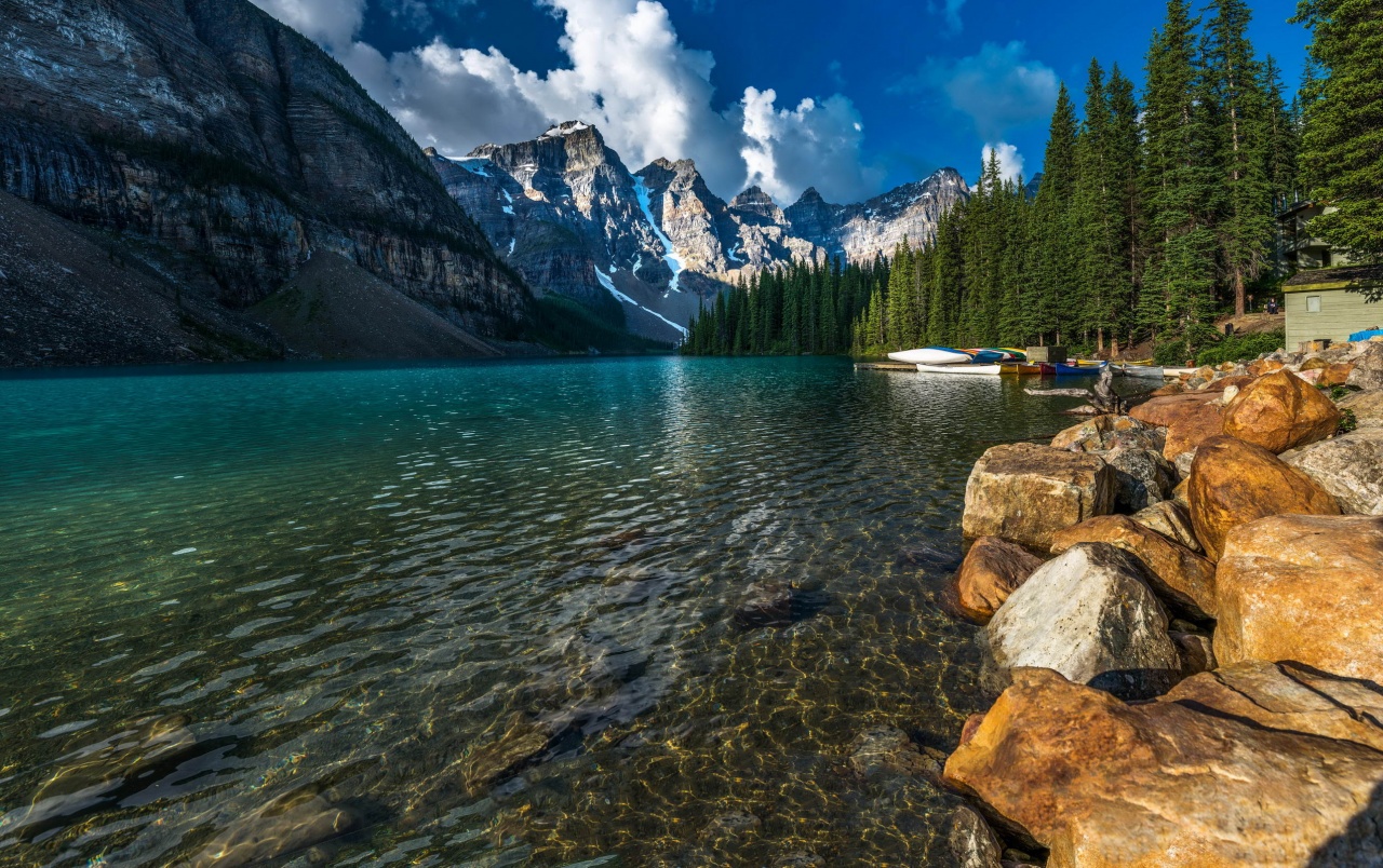 carta da parati canada,paesaggio naturale,natura,montagna,lago,acqua