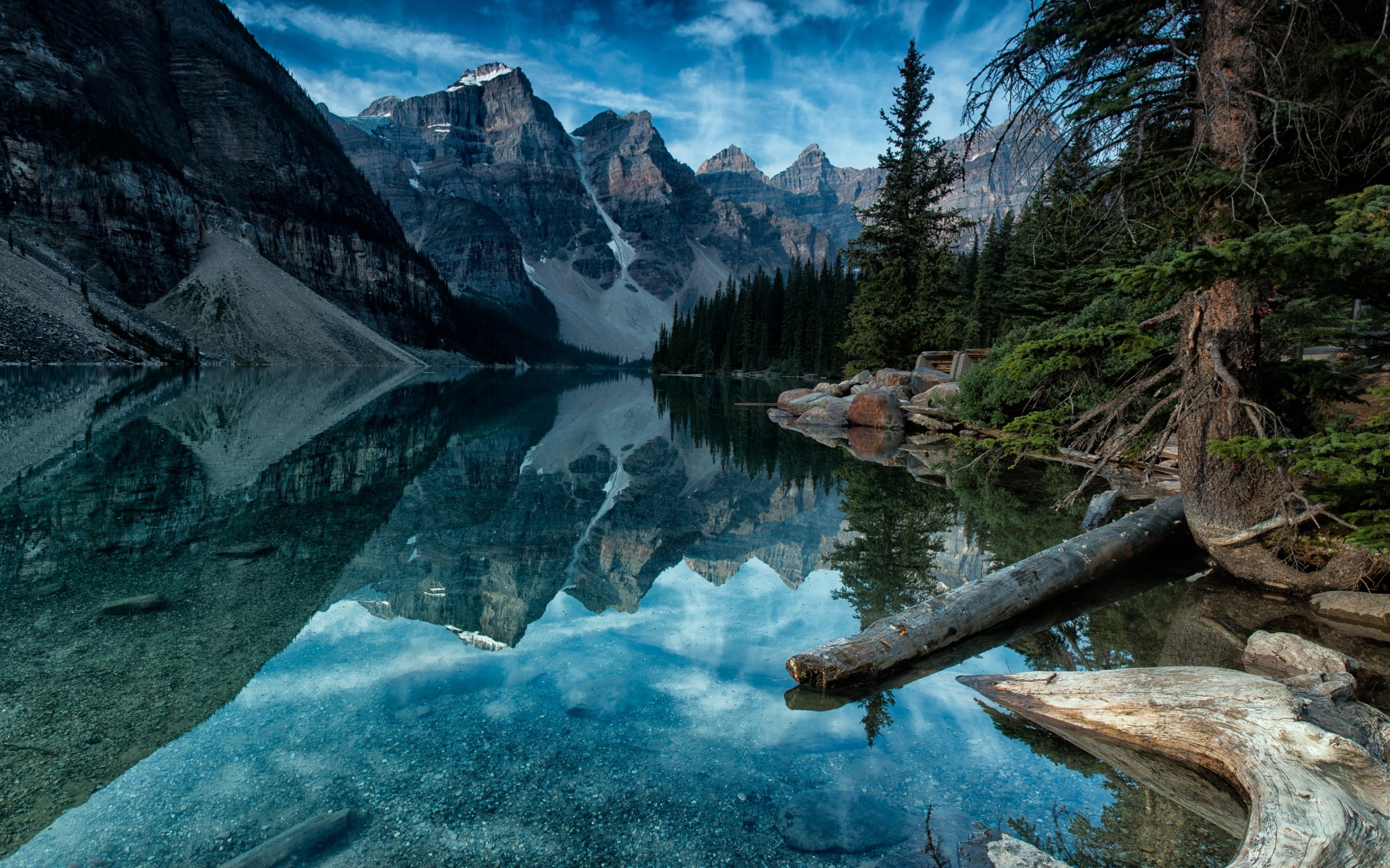 壁紙カナダ,自然の風景,自然,水域,山,反射