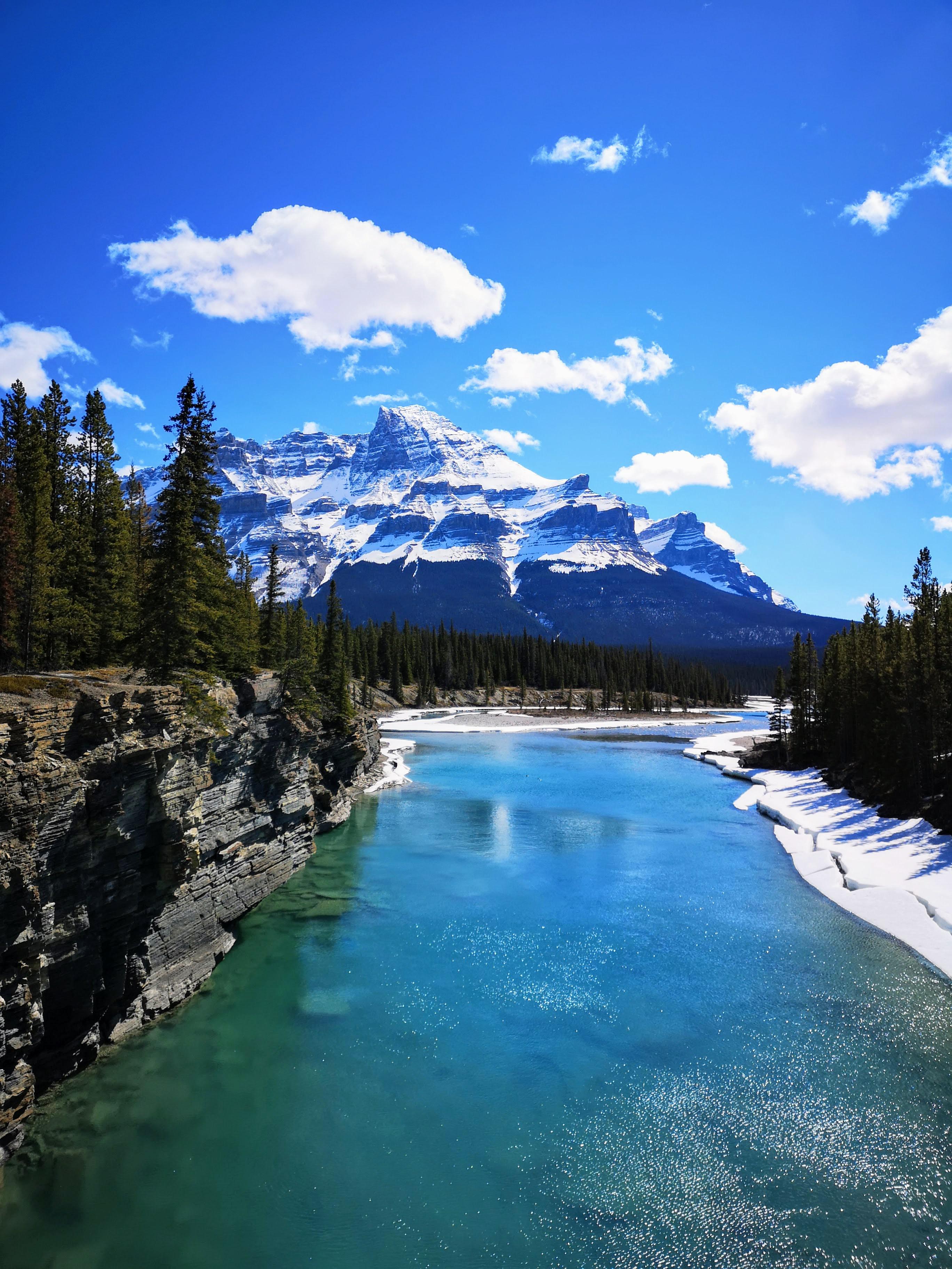 壁紙カナダ,水域,自然の風景,自然,山,水資源