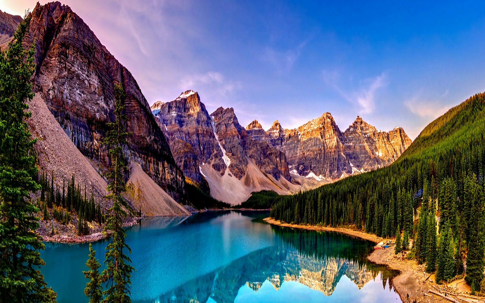 壁紙カナダ,自然の風景,山,自然,反射,水