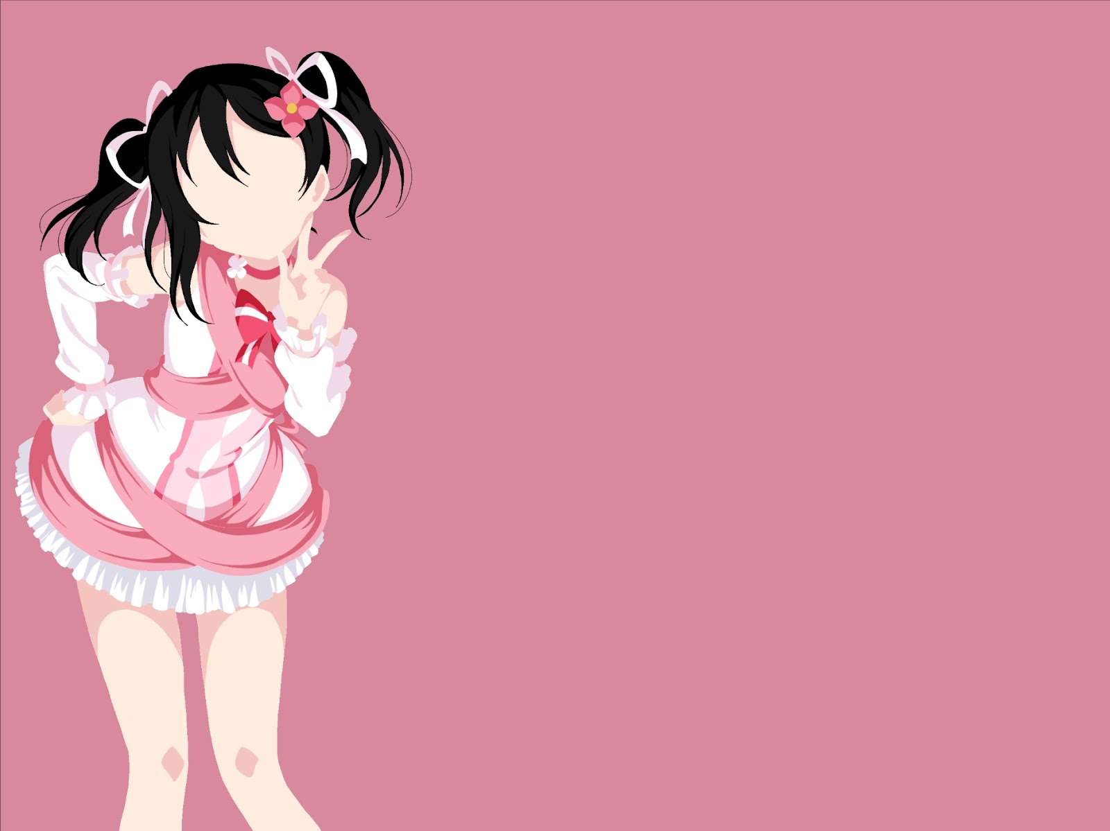 love live wallpaper,pink,cartoon,anime,illustration,black hair