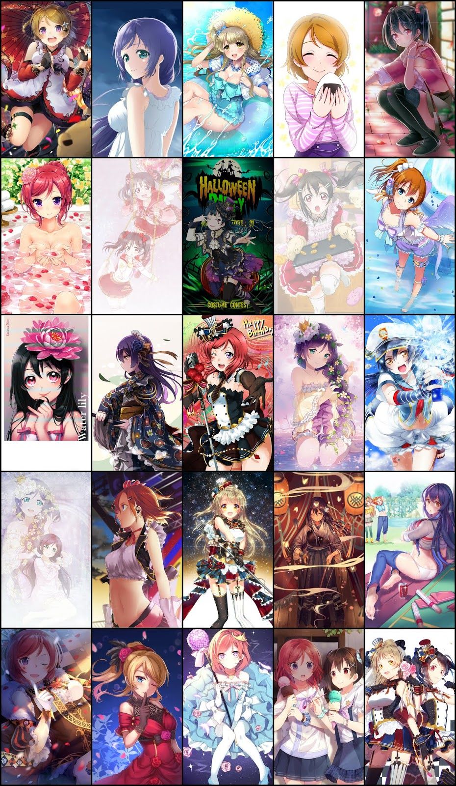 love live wallpaper,collage,anime,art,photography,photomontage