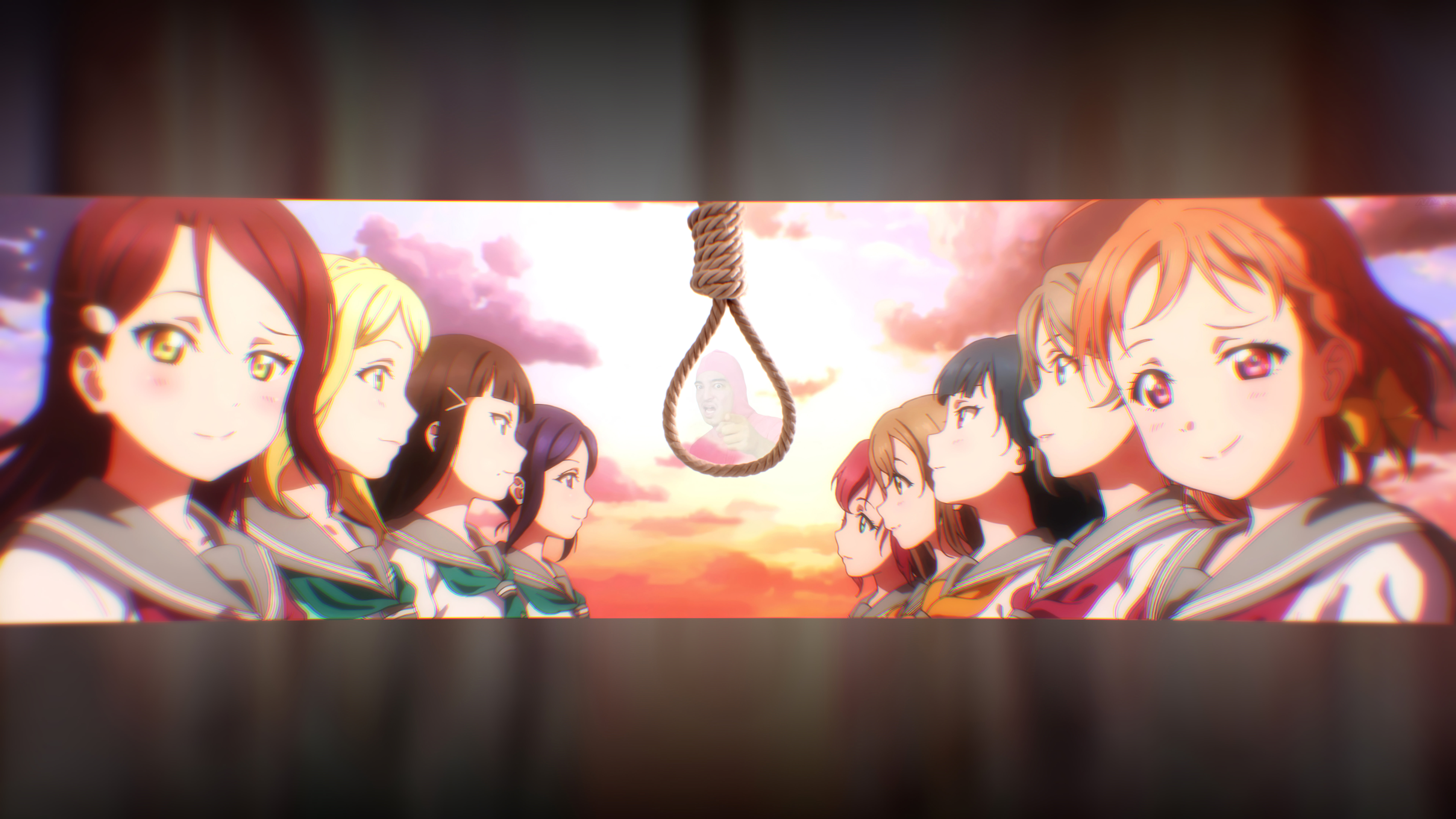 love live wallpaper,cartoon,anime,cg artwork,sky,animation