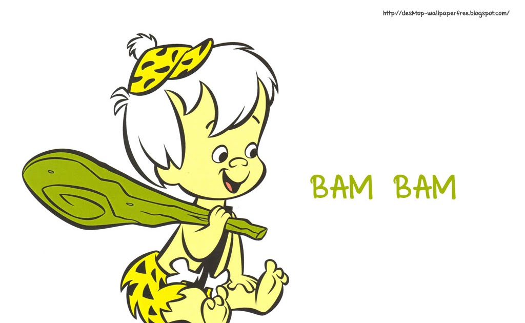 bambam wallpaper,cartoon,text,yellow,illustration,fictional character