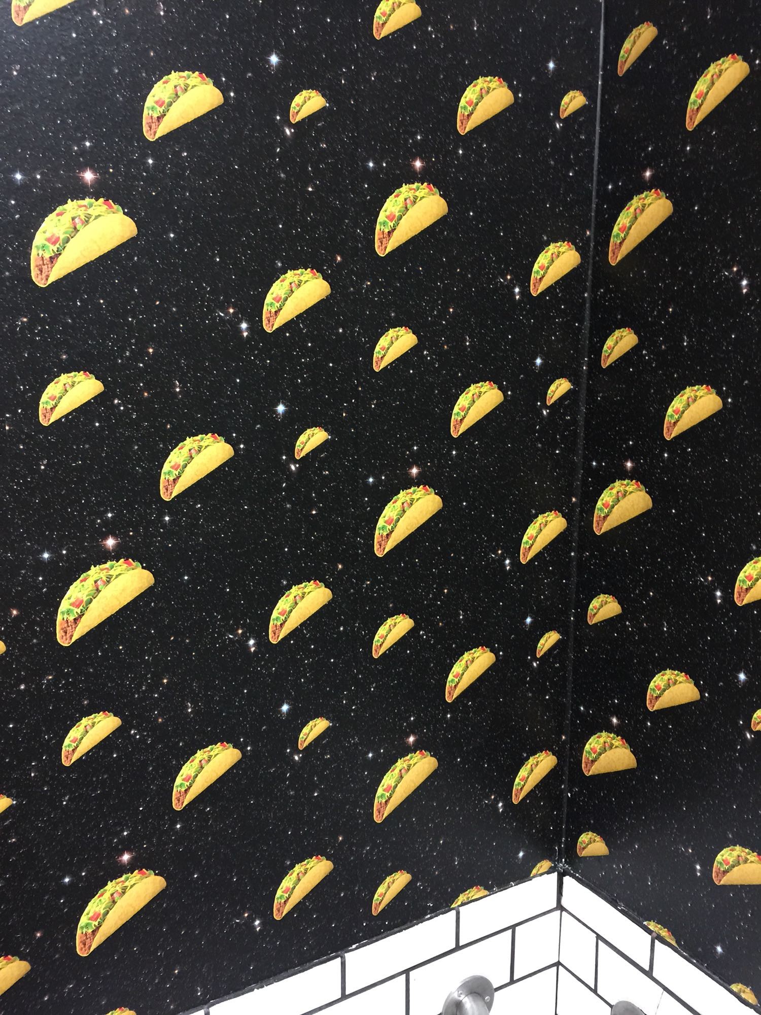 taco bell wallpaper,yellow,pattern,design,metal