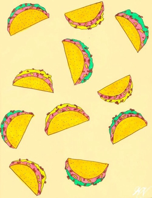 taco bell fondo de pantalla,amarillo,suministro de decoración de pasteles