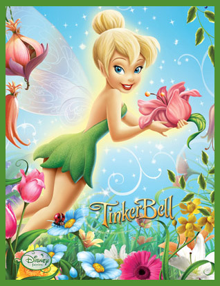 disney tinkerbell tapete,animierter cartoon,erfundener charakter,pflanze,wildblume