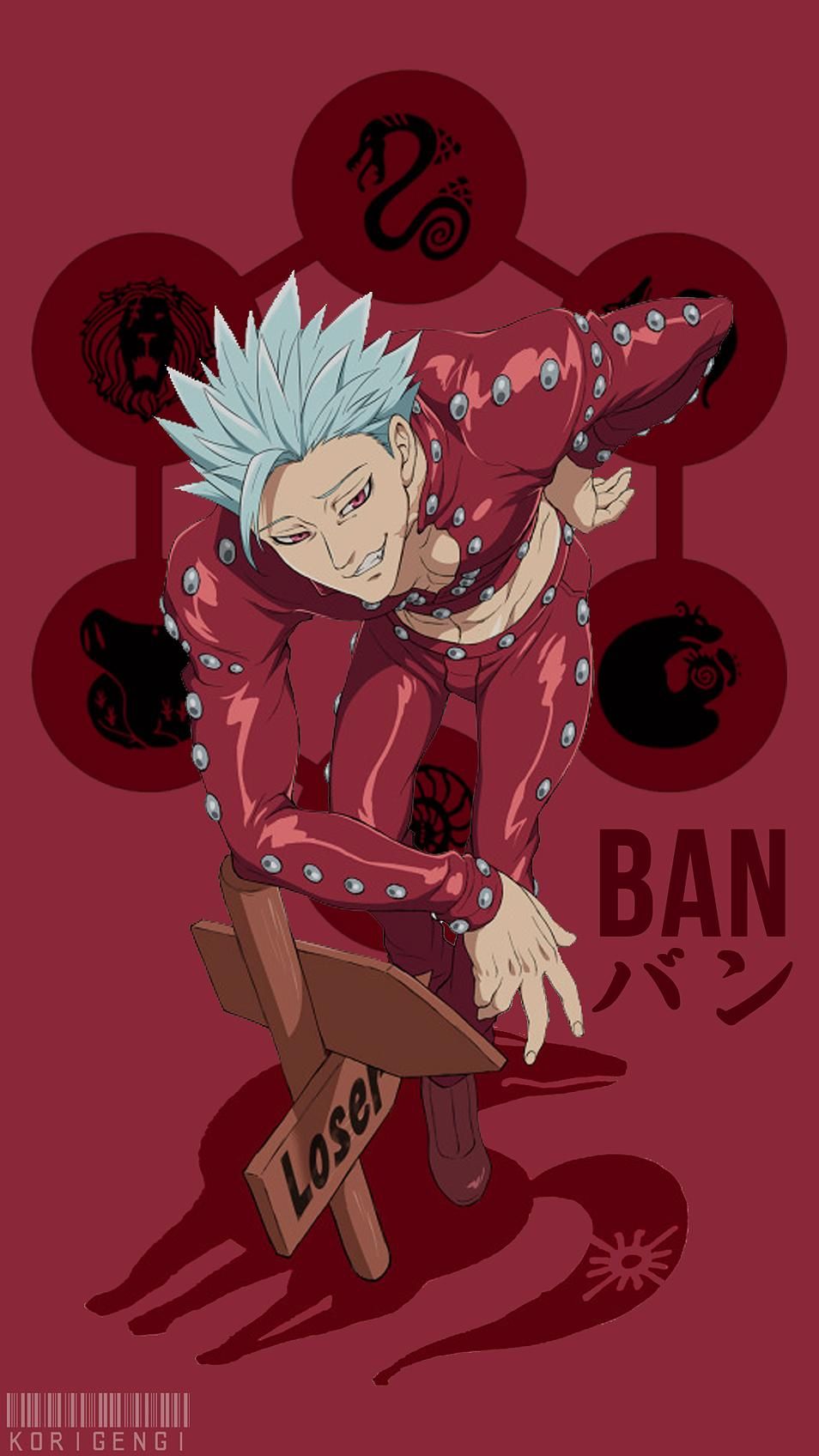 ban wallpaper,cartoon,anime,illustration,fictional character,plant