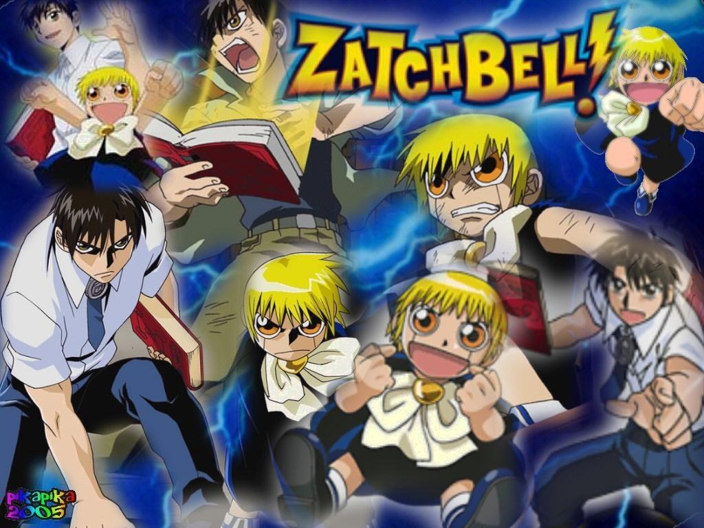 fond d'écran zatch bell,dessin animé,anime,dessin animé,communauté,équipe