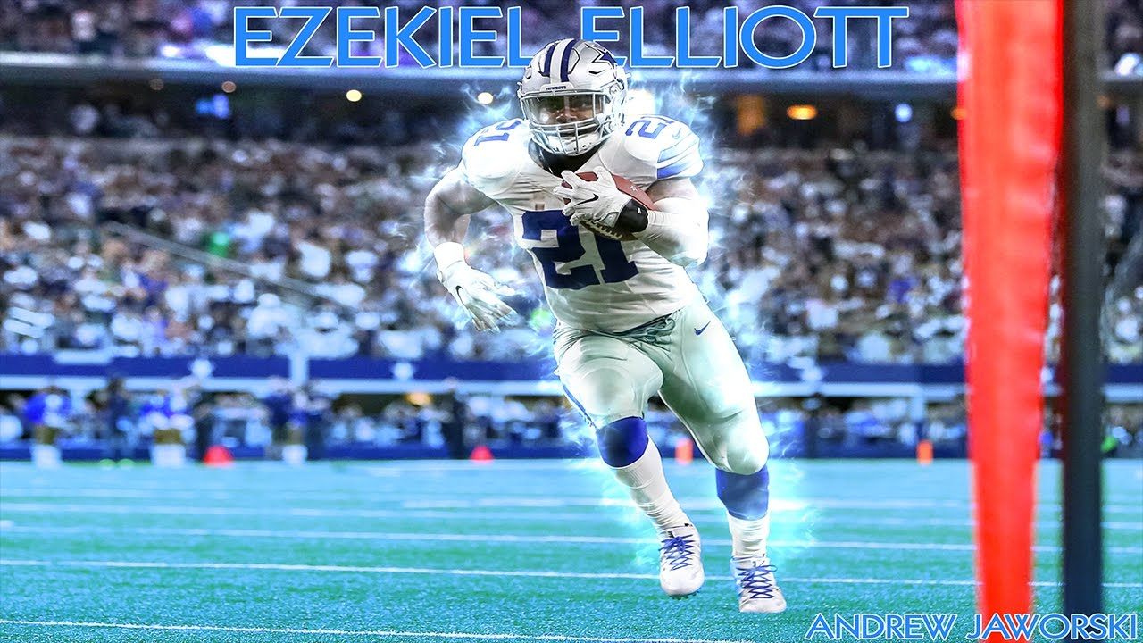 ezekiel elliott fondo de pantalla para iphone,jugador,deportes,equipo deportivo,engranaje de los deportes,fútbol de gridiron