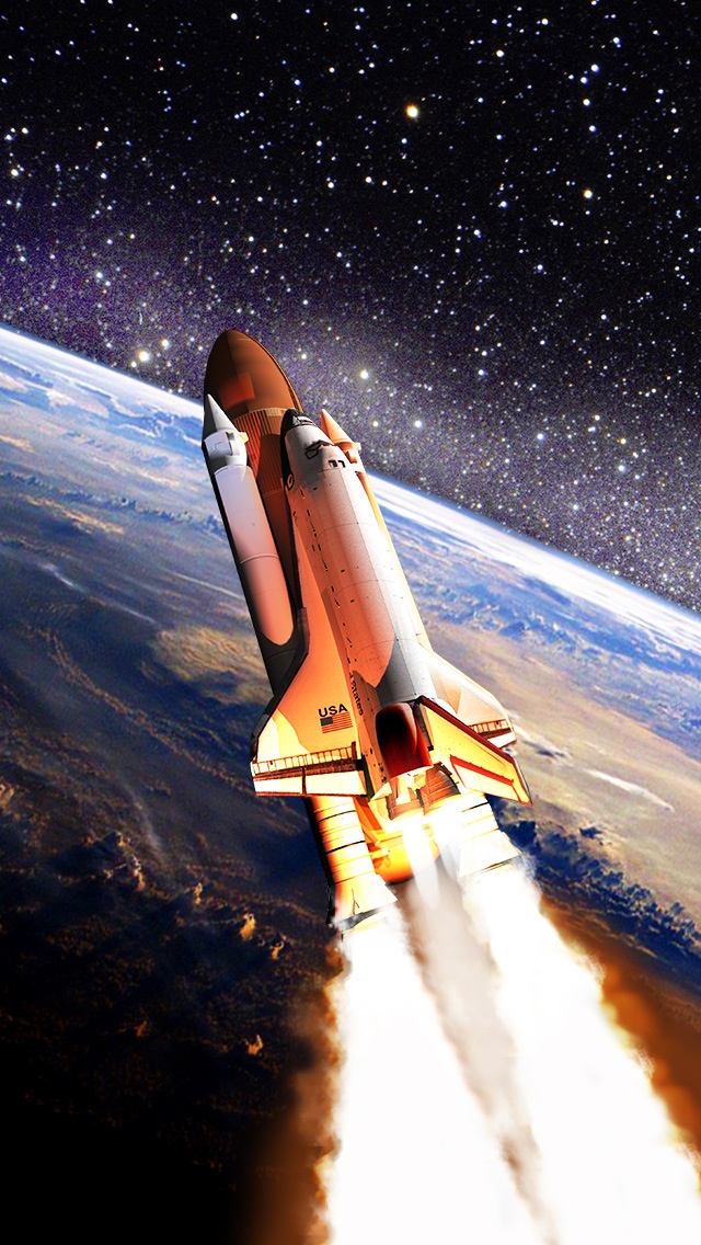 nasa iphone wallpaper,space shuttle,rocket,spacecraft,outer space,rocket powered aircraft