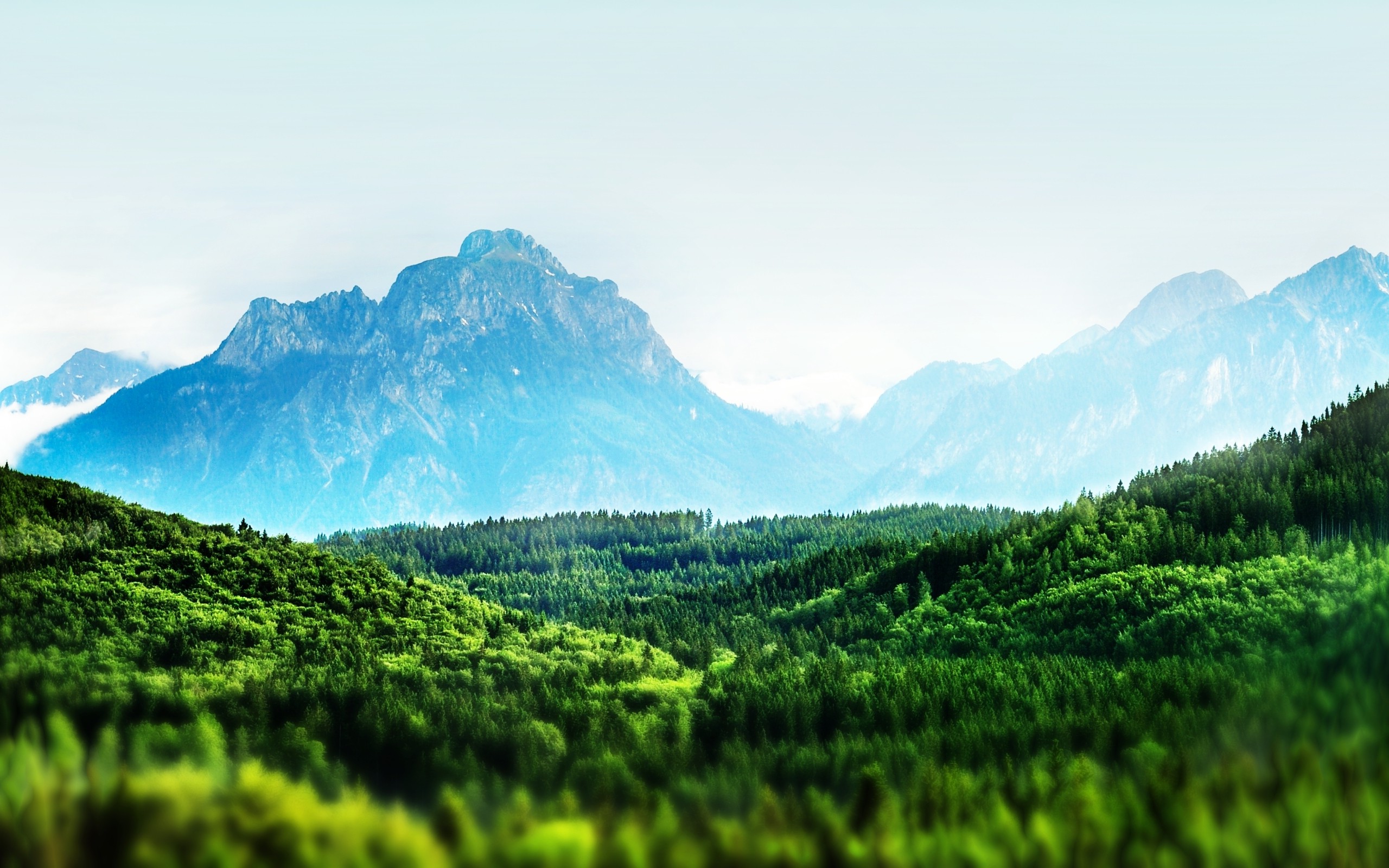 fond d'écran ciel clair,montagne,la nature,paysage naturel,station de montagne,vert