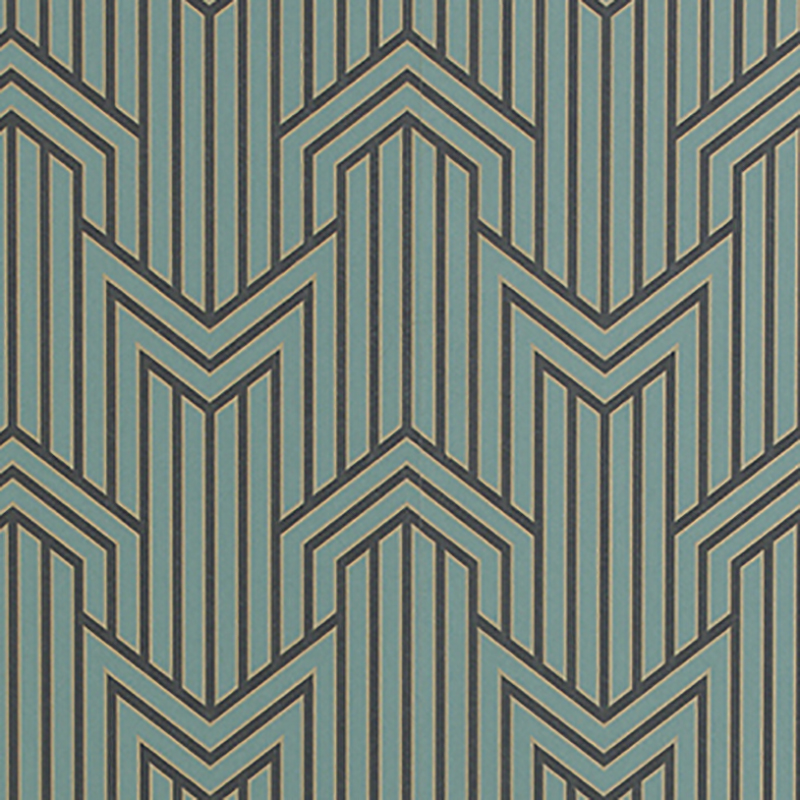 art deco style wallpaper,green,pattern,turquoise,yellow,symmetry