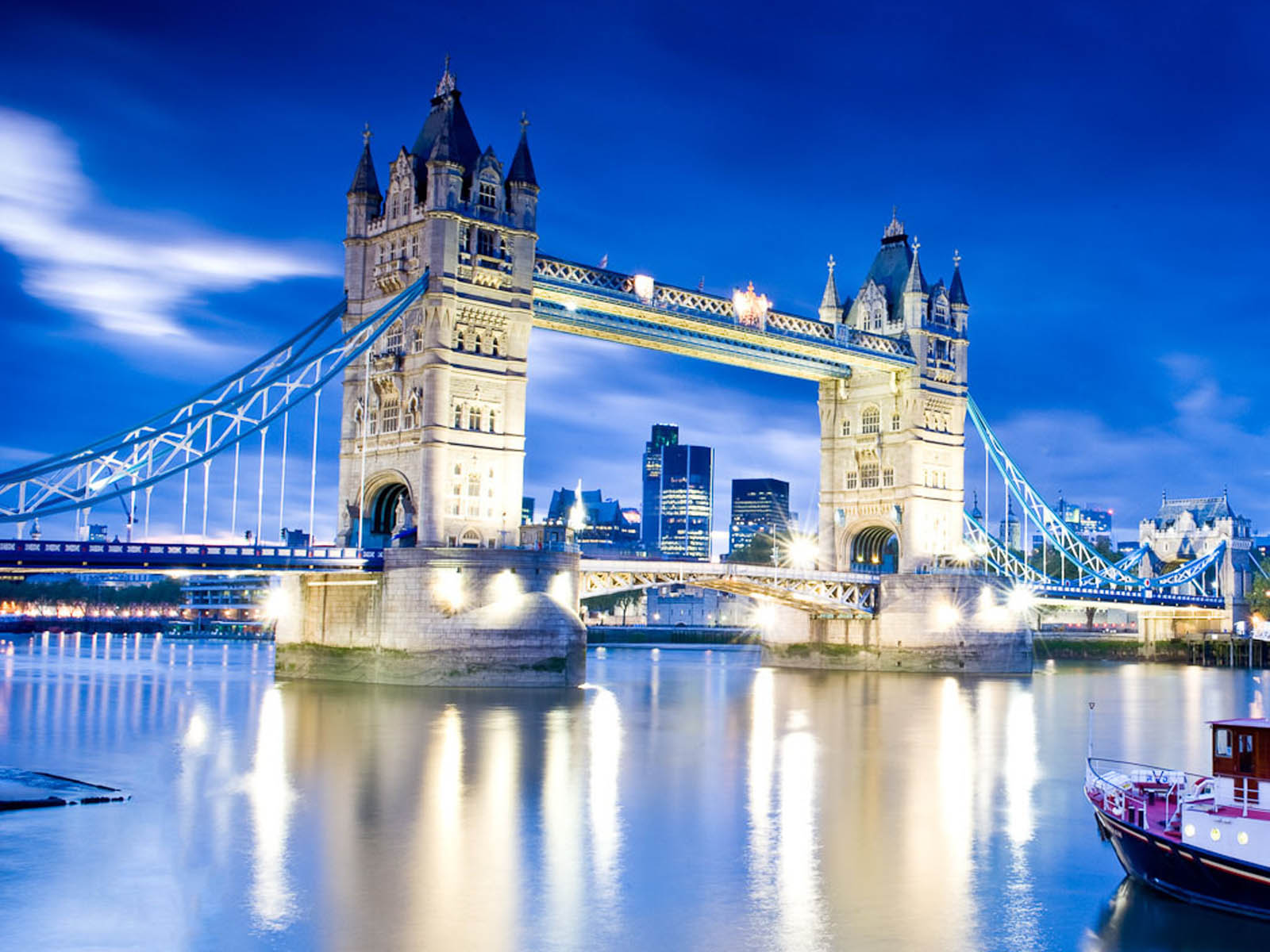 ロンドン橋の壁紙,反射,青い,ブリッジ,空,建築