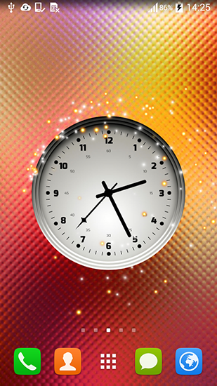 wallpaper interactivo,clock,orange,analog watch,alarm clock,watch