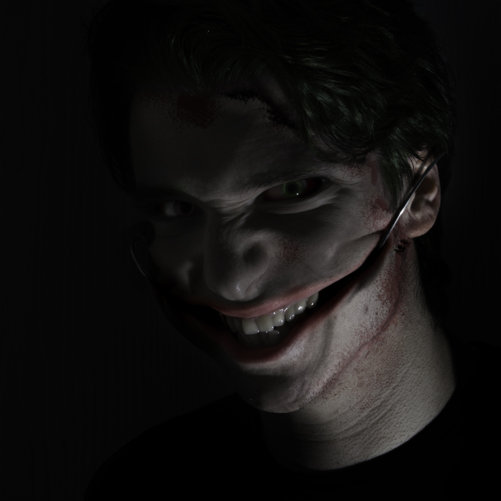 new joker wallpaper,face,black,facial expression,head,nose