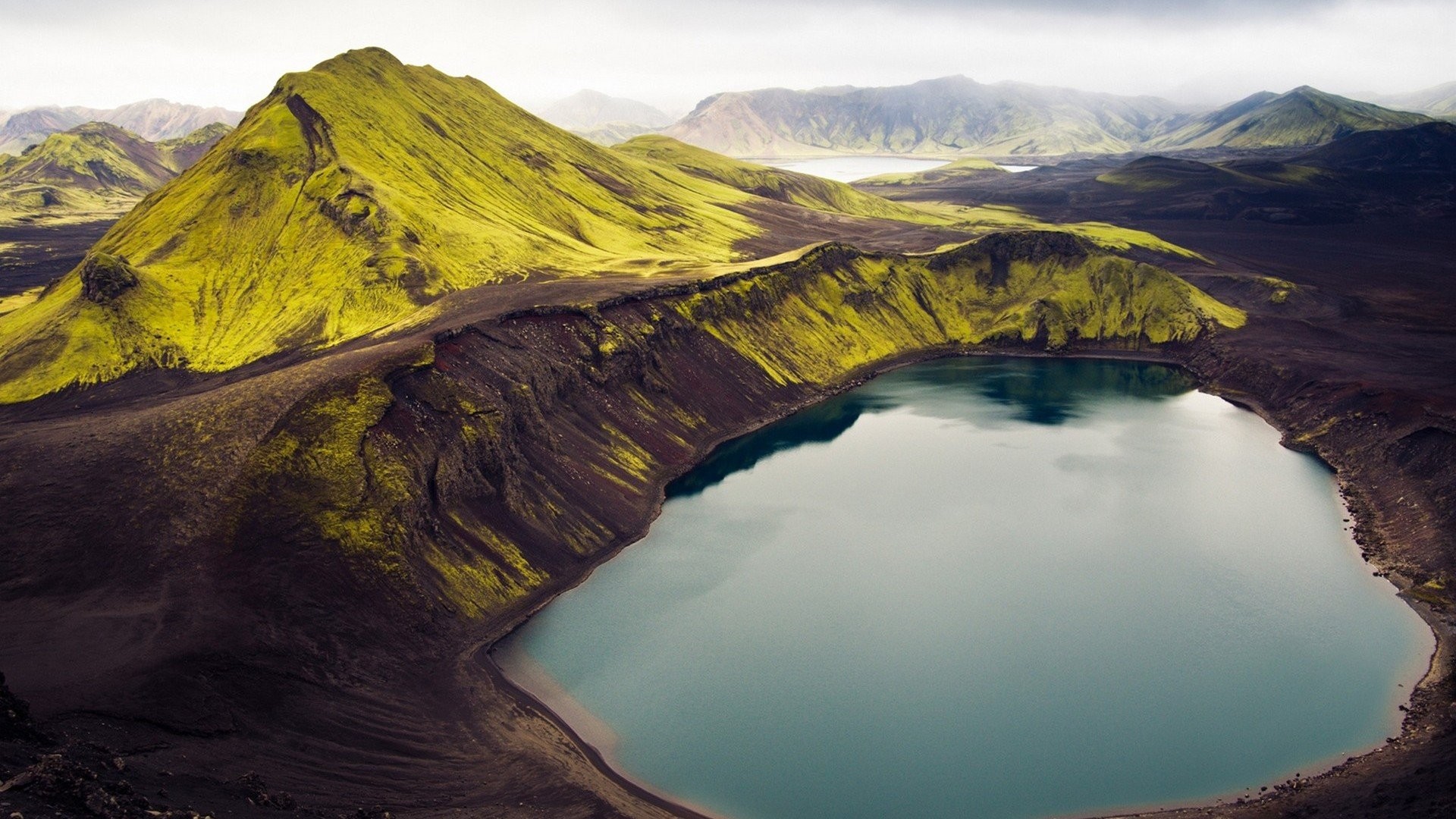 national geographic wallpaper hd,nature,natural landscape,mountainous landforms,mountain,crater lake