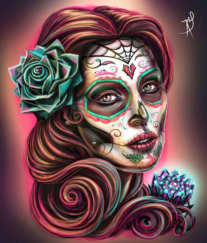 caveira mexicana wallpaper,face,illustration,head,art,graphic design