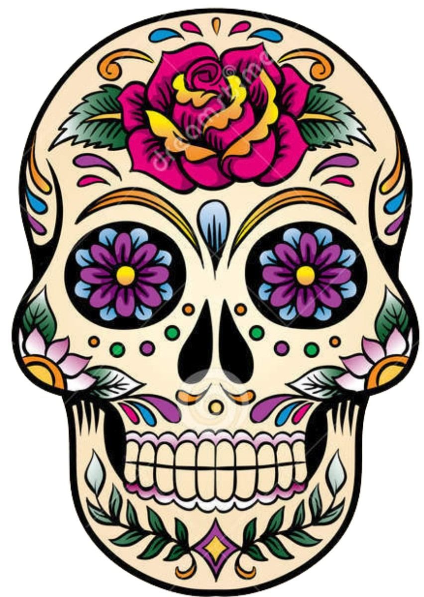 fond d'écran caveira mexicana,os,crâne,tête,illustration,clipart