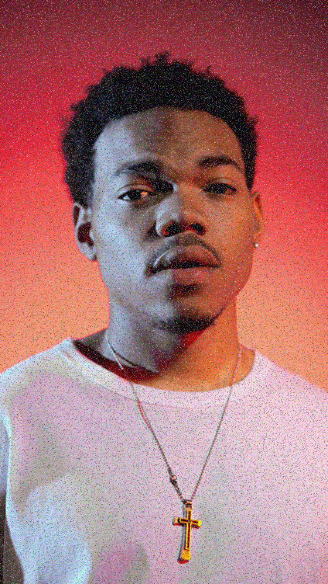 chance the rapper iphone wallpaper,hair,forehead,hairstyle,chin,nose