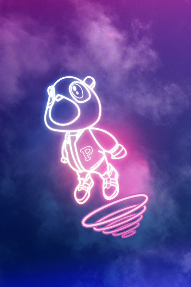 kanye iphone wallpaper,violett,himmel,illustration,animation,zeichnung