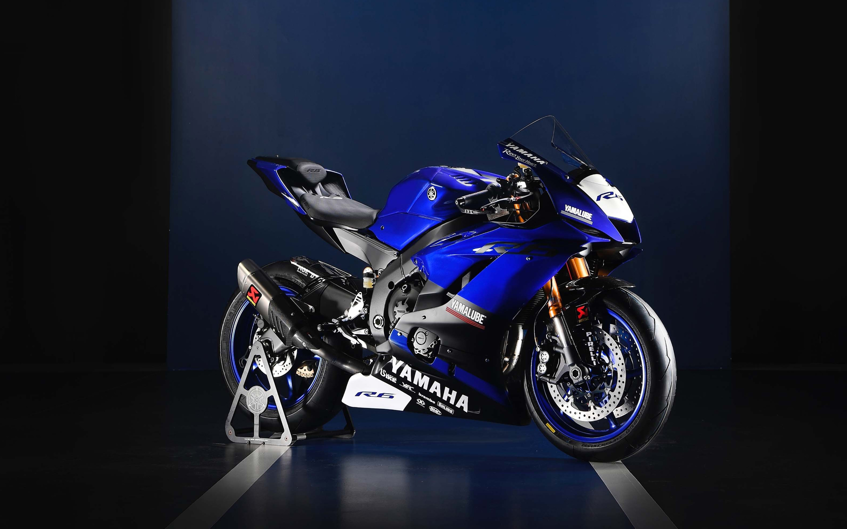 yamaha r6 fondo de pantalla hd,vehículo terrestre,motocicleta,vehículo,azul cobalto,carreras de superbike