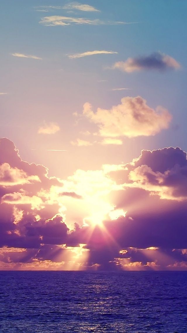 sonnenaufgang iphone wallpaper,himmel,horizont,wolke,sonnenaufgang,sonne