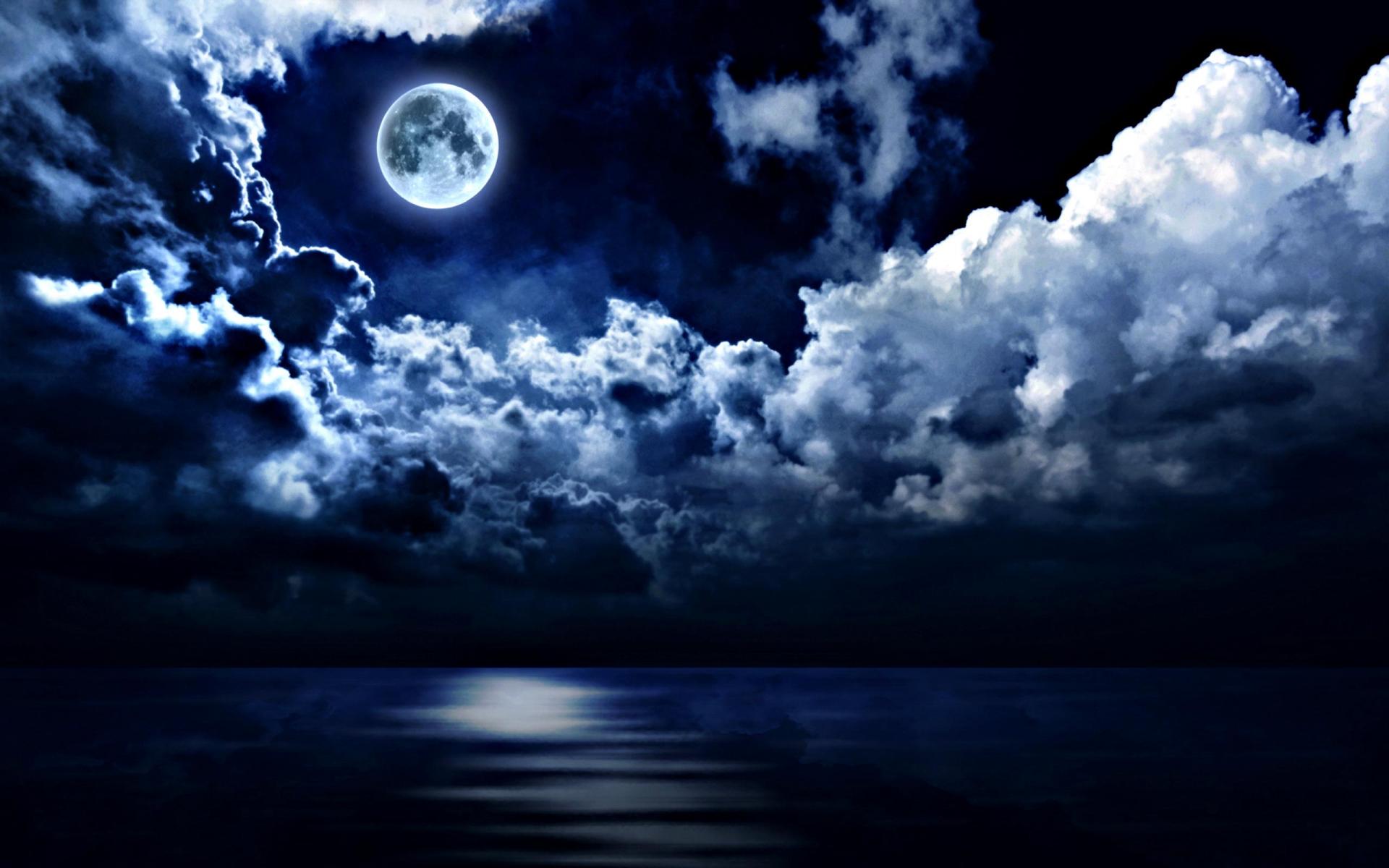 mond wallpaper herunterladen,himmel,wolke,natur,blau,mondlicht