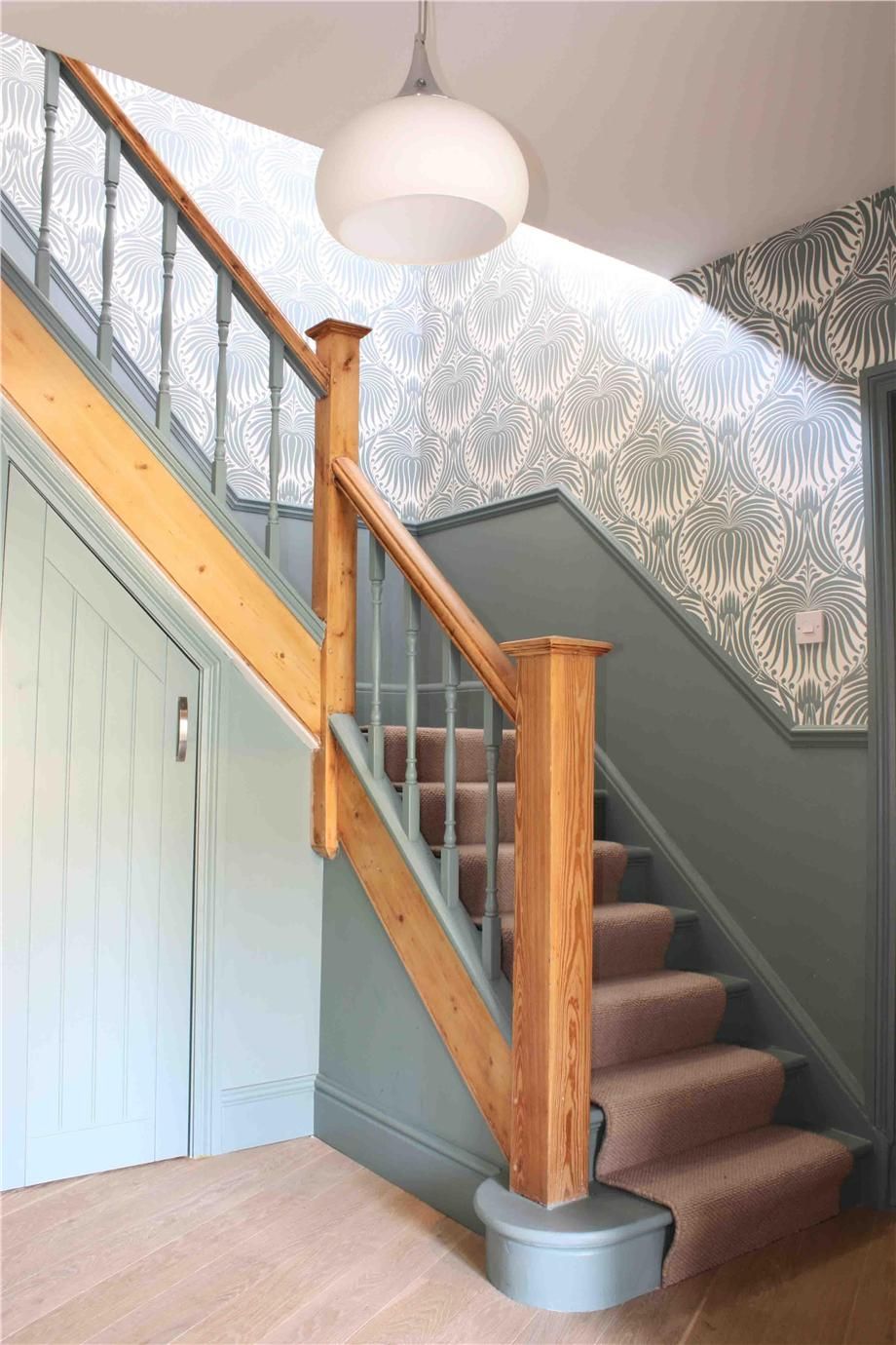 half wallpaper half paint ideas,stairs,handrail,product,property,baluster