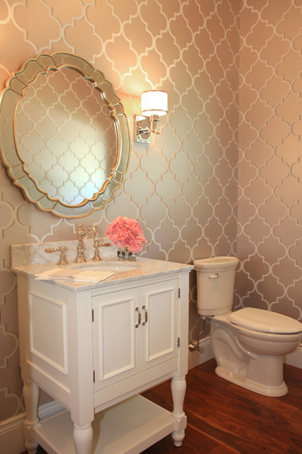 half wallpaper half paint ideas,room,tile,wall,floor,bathroom