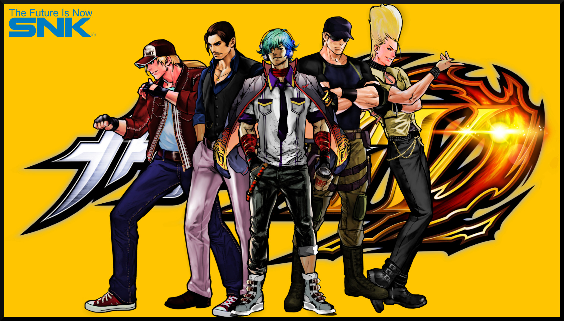 the king of fighters wallpaper,cartoon,hero,fictional character,team,fiction