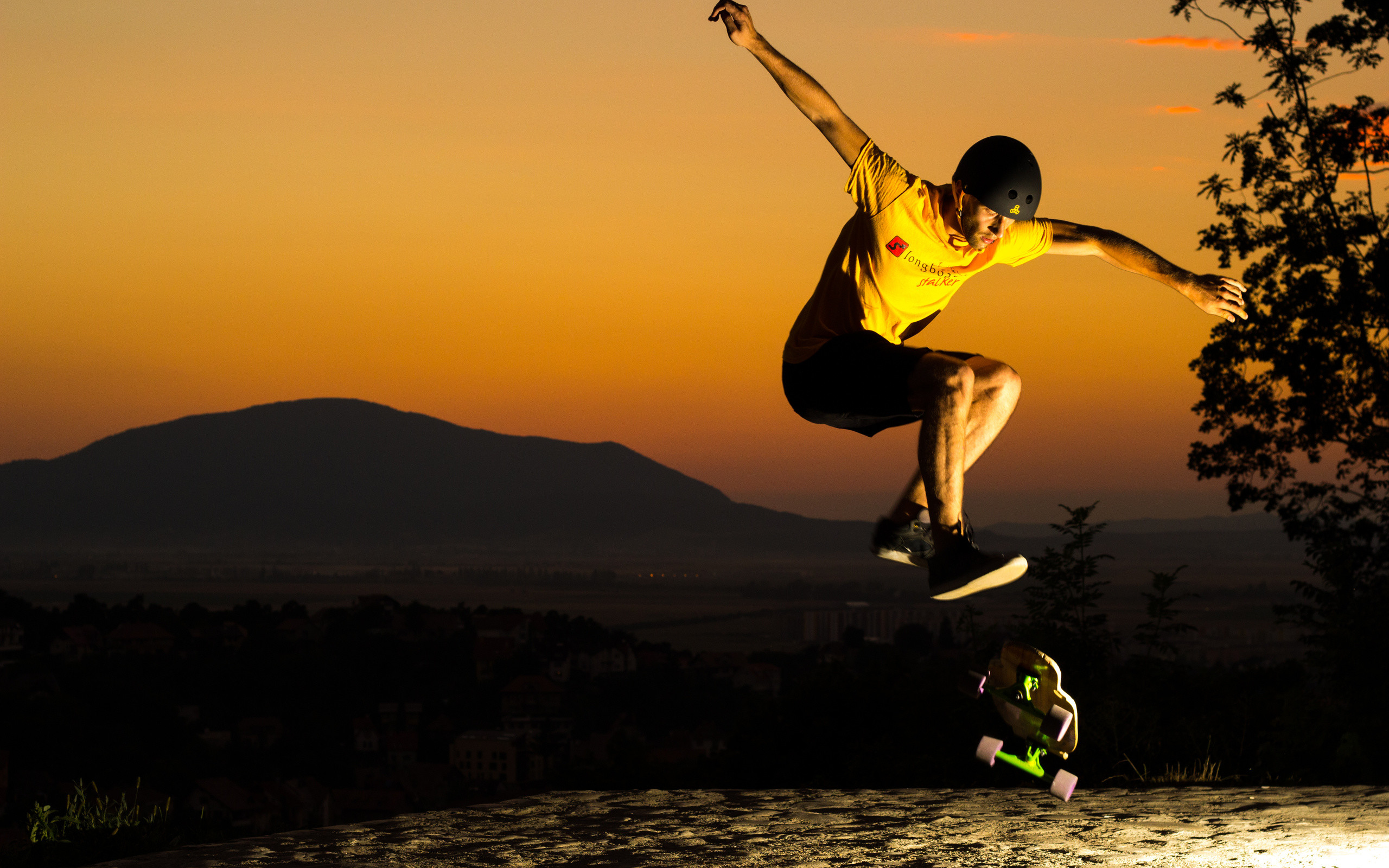 fantastici sfondi per skateboard,gli sport,sport estremo,ingannando,contento,salto