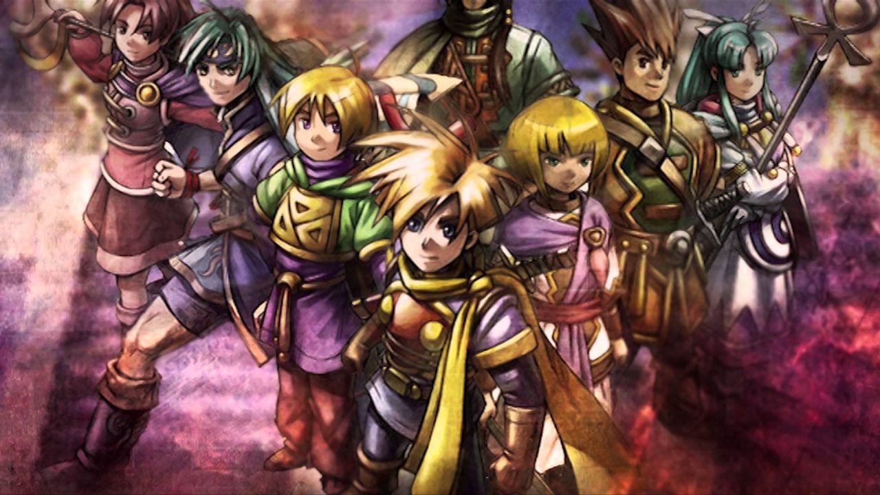 golden sun wallpaper,anime,cg artwork,games,fictional character,adventure game