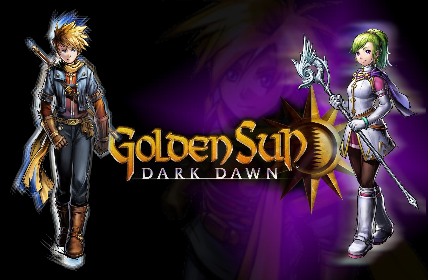 golden sun wallpaper,action adventure game,games,adventure game,pc game,anime