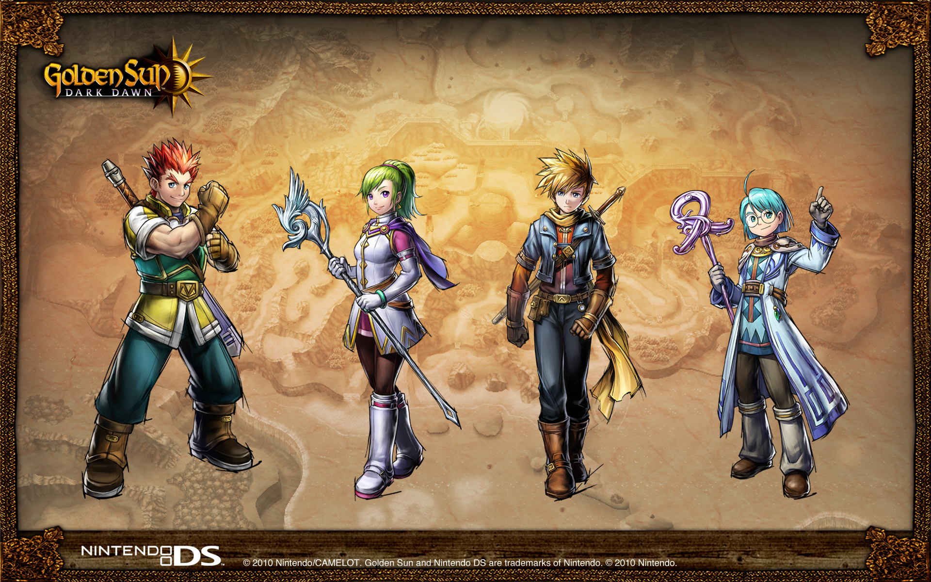 golden sun wallpaper,action adventure game,pc game,games,adventure game,strategy video game