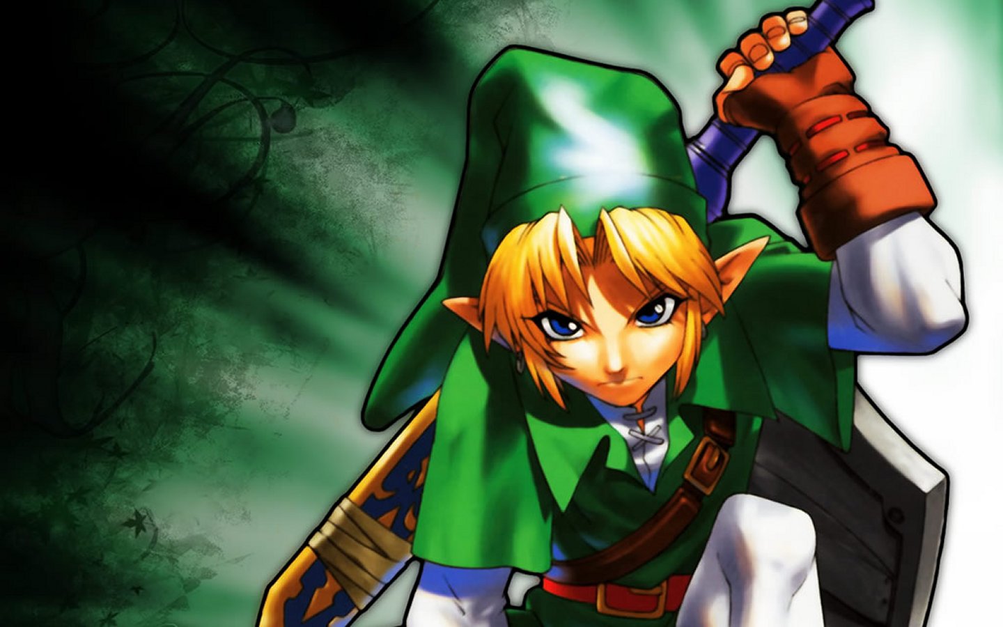 ocarina of time wallpaper,cartoon,anime,fictional character,illustration,cg artwork