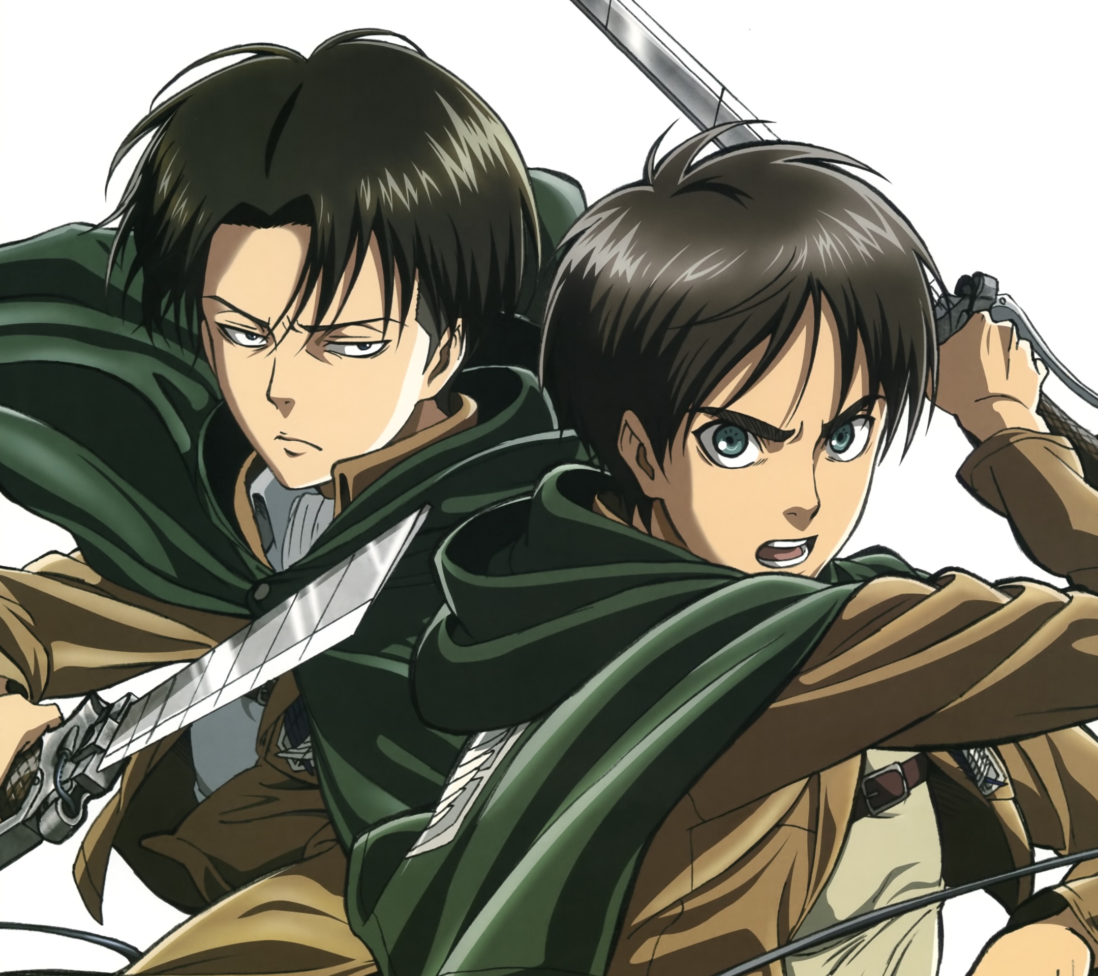 shingeki no kyojin wallpaper android,cartoon,anime,black hair,cg artwork,illustration