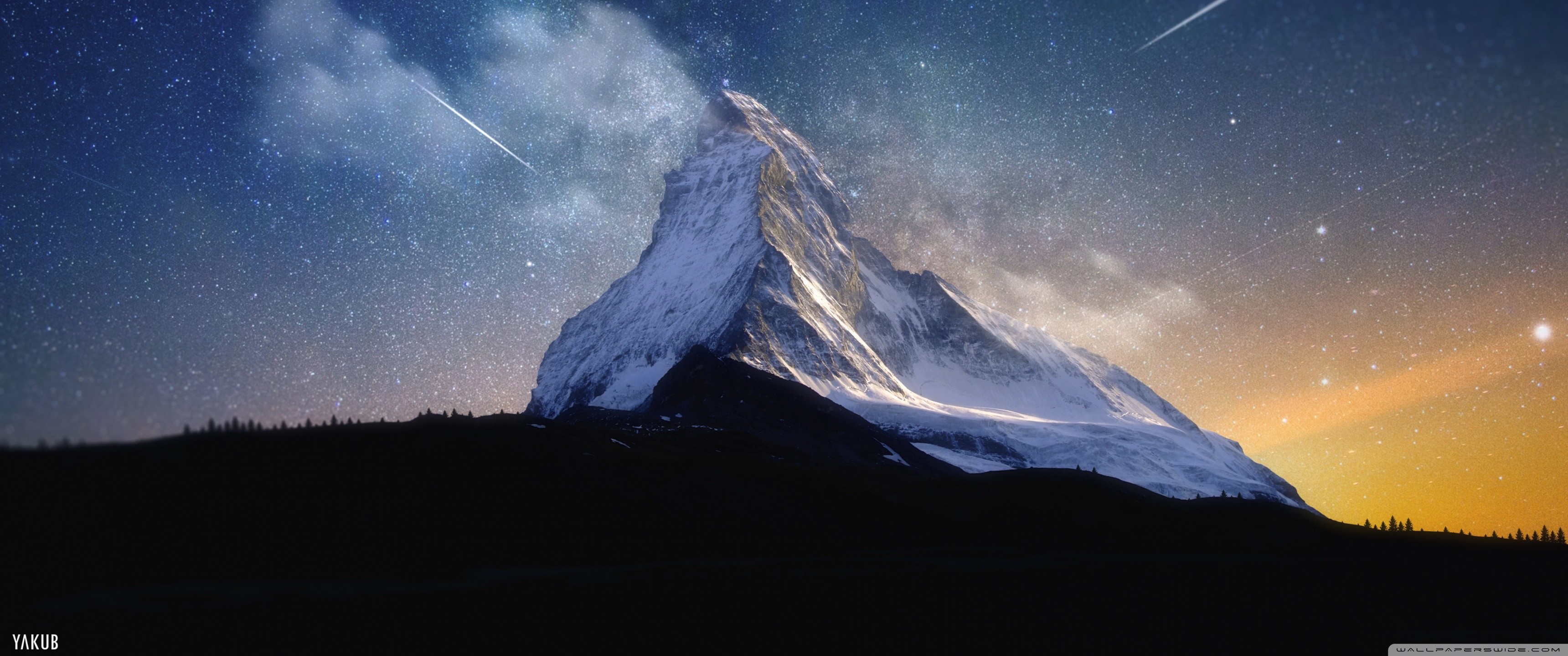 fondo de pantalla ultra ancho 3440x1440,cielo,montaña,naturaleza,cordillera,atmósfera