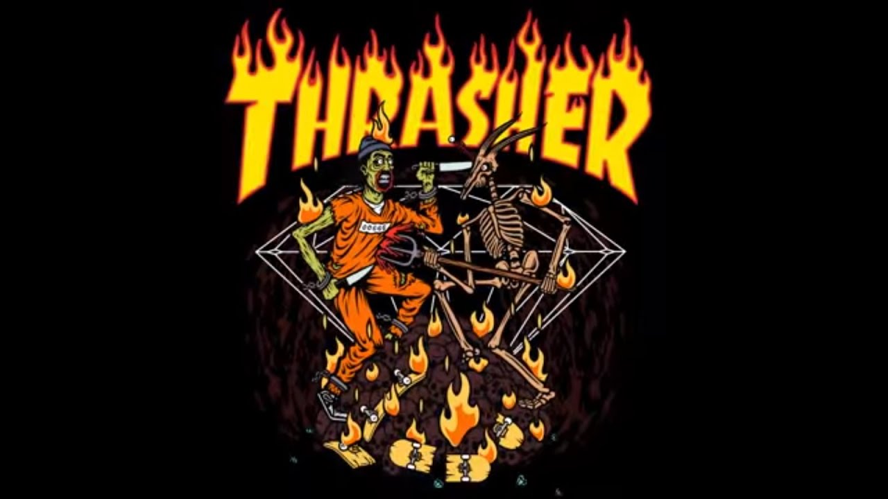 thrasher halloween